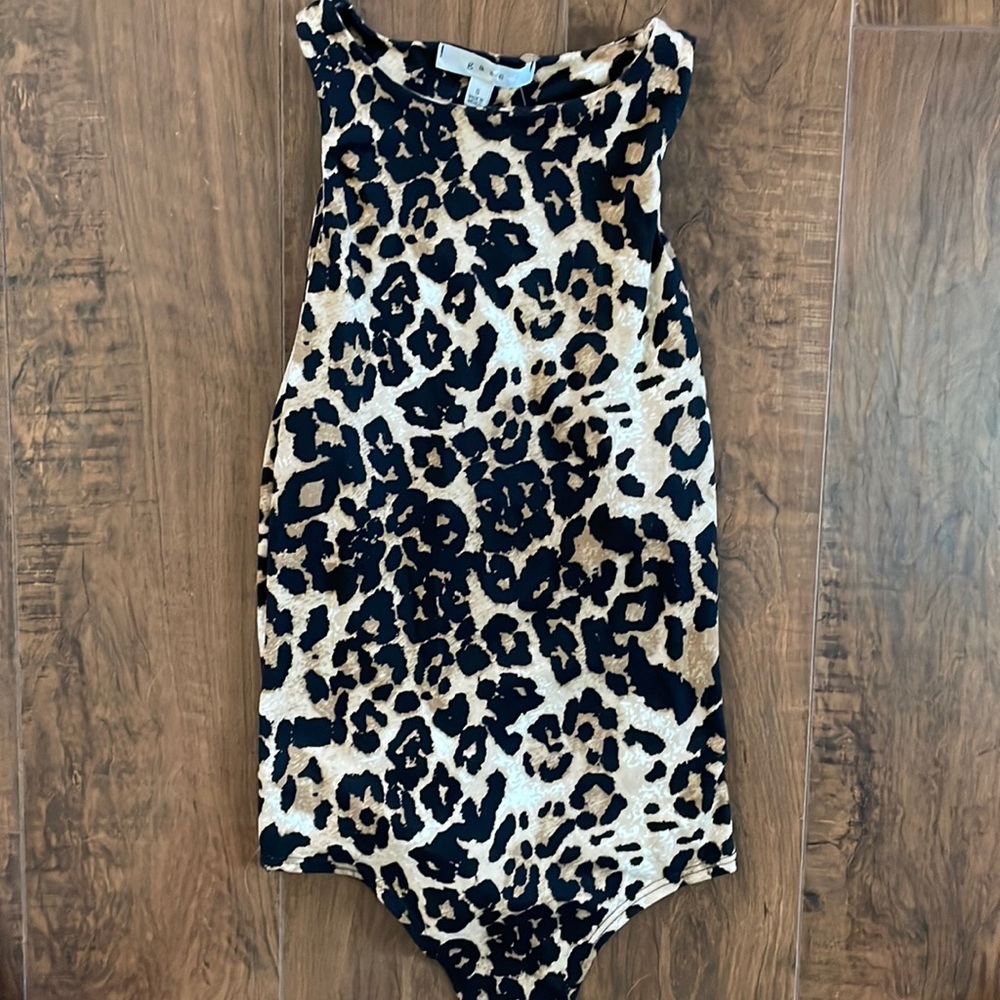 Leopard bodysuit